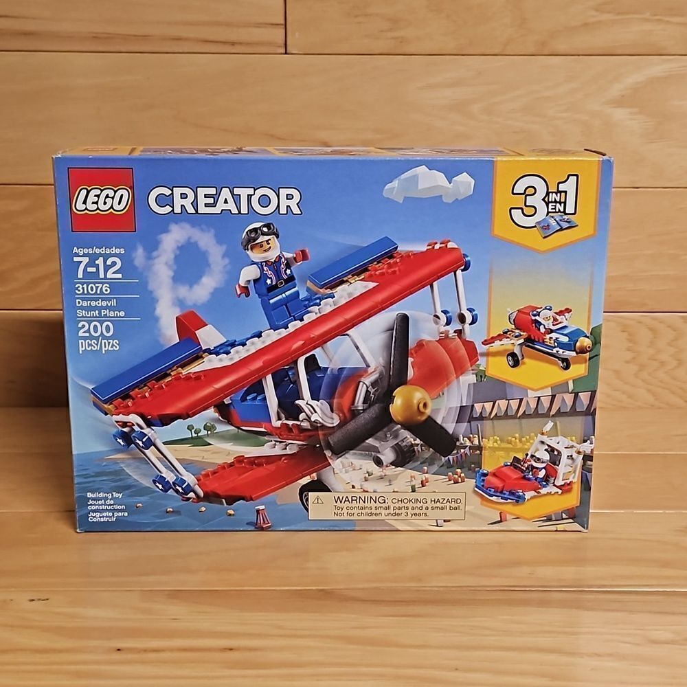Lego 31076 Creator Daredevil Stunt Plane Set RETIRED SEALED